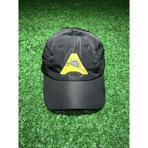 “A Sun” Port Authority Sun Logo Baseball Hat Dad Cap Black Adjustable One Size